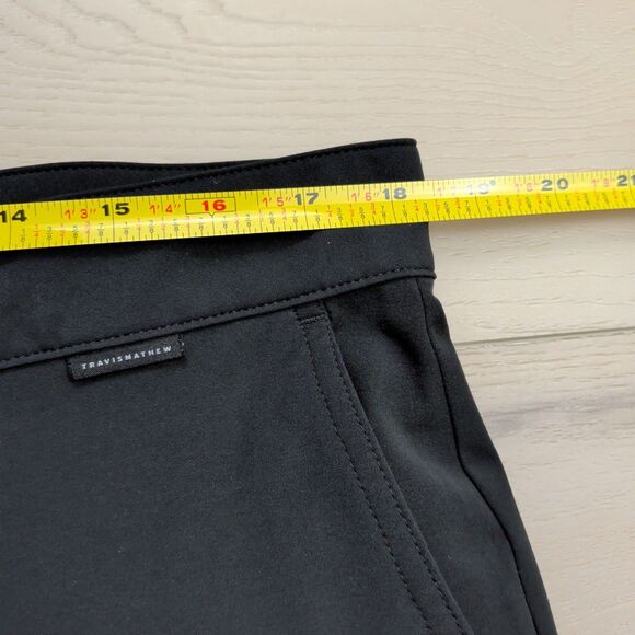 Travis Mathew Open to Close Tech Knit Pants Mens 36x28 Golf Black Performance - Picture 7 of 12